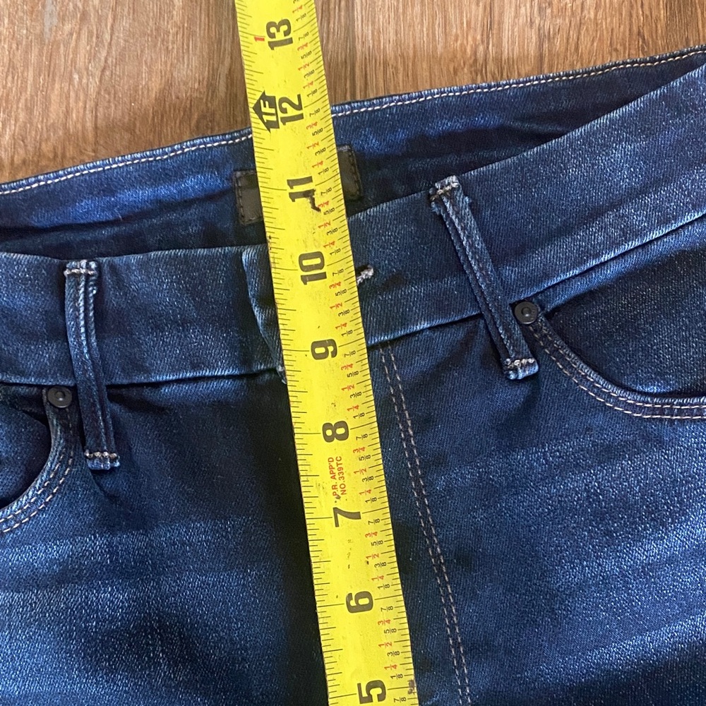 MOTHER Mother High Waisted Looker Ankle Looker Fray Night Owl Size 27 - Picture 14 of 14